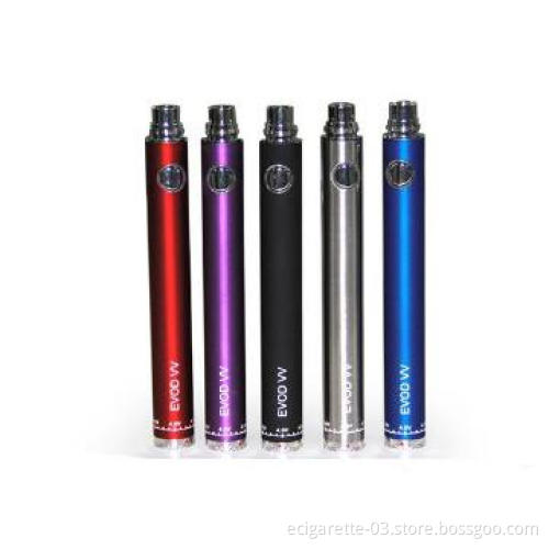 High Quality 650/900/1100mah Evod VV battery ego twist battery